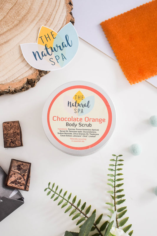 Chocolate Orange -  Body Scrub - 3 different size option